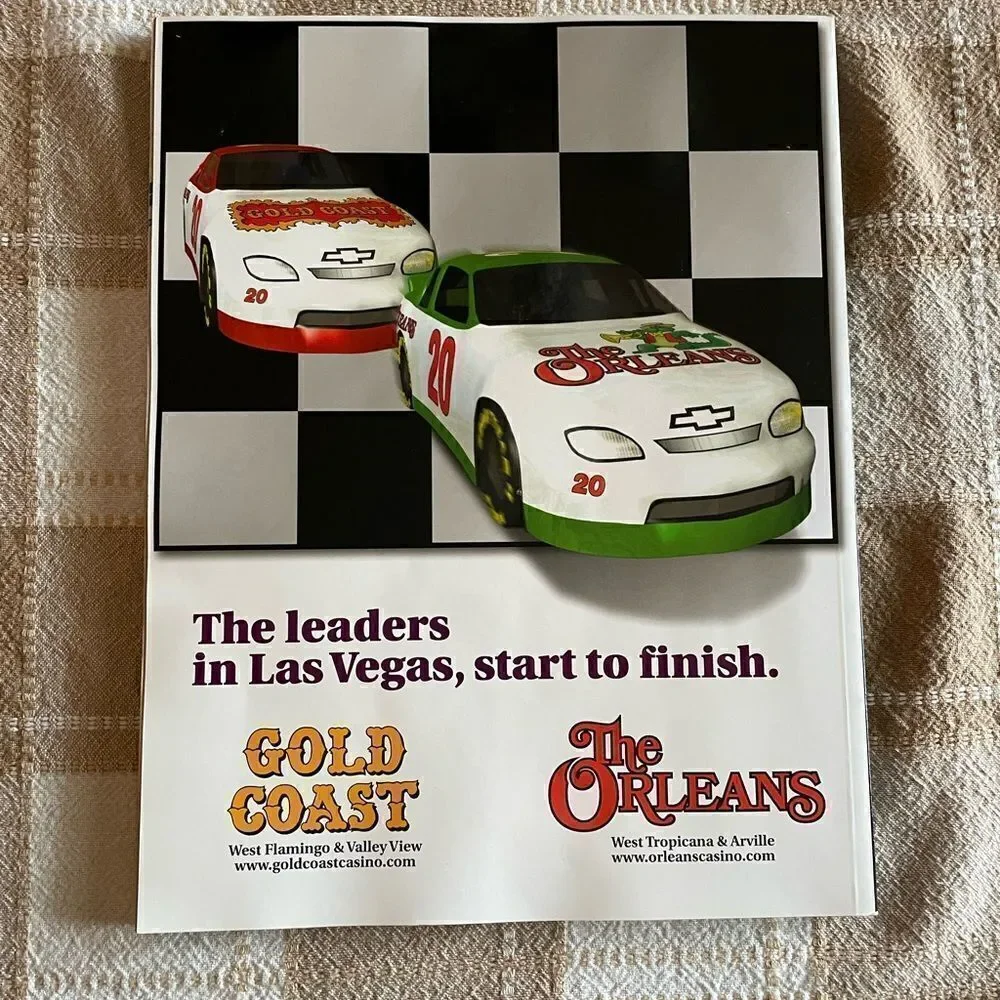 NASCAR LAS VEGAS 400 Program - Picture 2 of 8